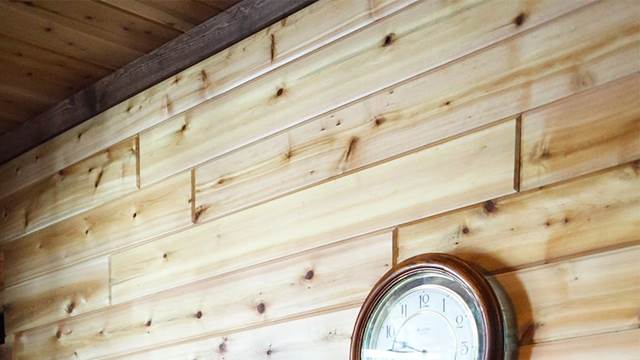 Pre Finished Pine Paneling