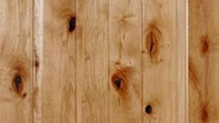 2 Panel Knotty Alder Arch Door