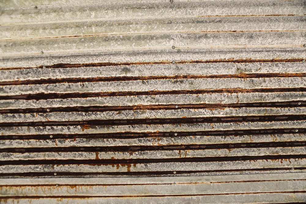 Rusted Salvaged Corrugated Metal Sheets  Corrugated metal, Corrugated  metal roof, Corrugated