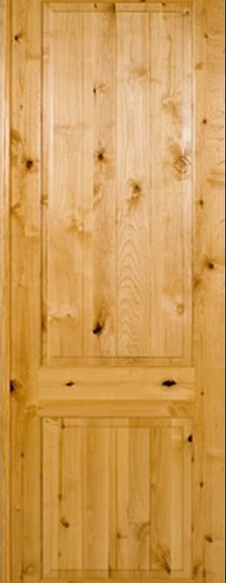8/0 Knotty Alder Door