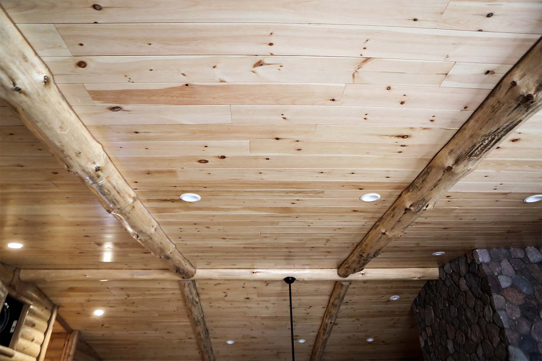 Knotty Pine Ceiling Installation Cape Town South Africa