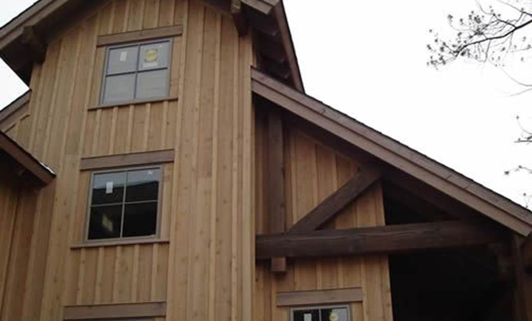 Board and Batten Siding | Northern Log
