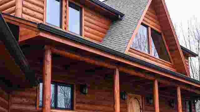 3X10 Cedar Hand Hewn Log Siding