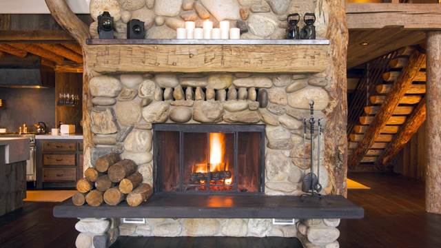 Custom Milled Wood Mantle