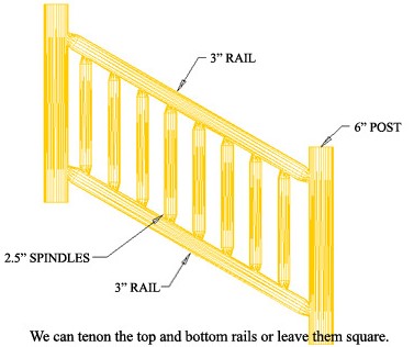 stair railing