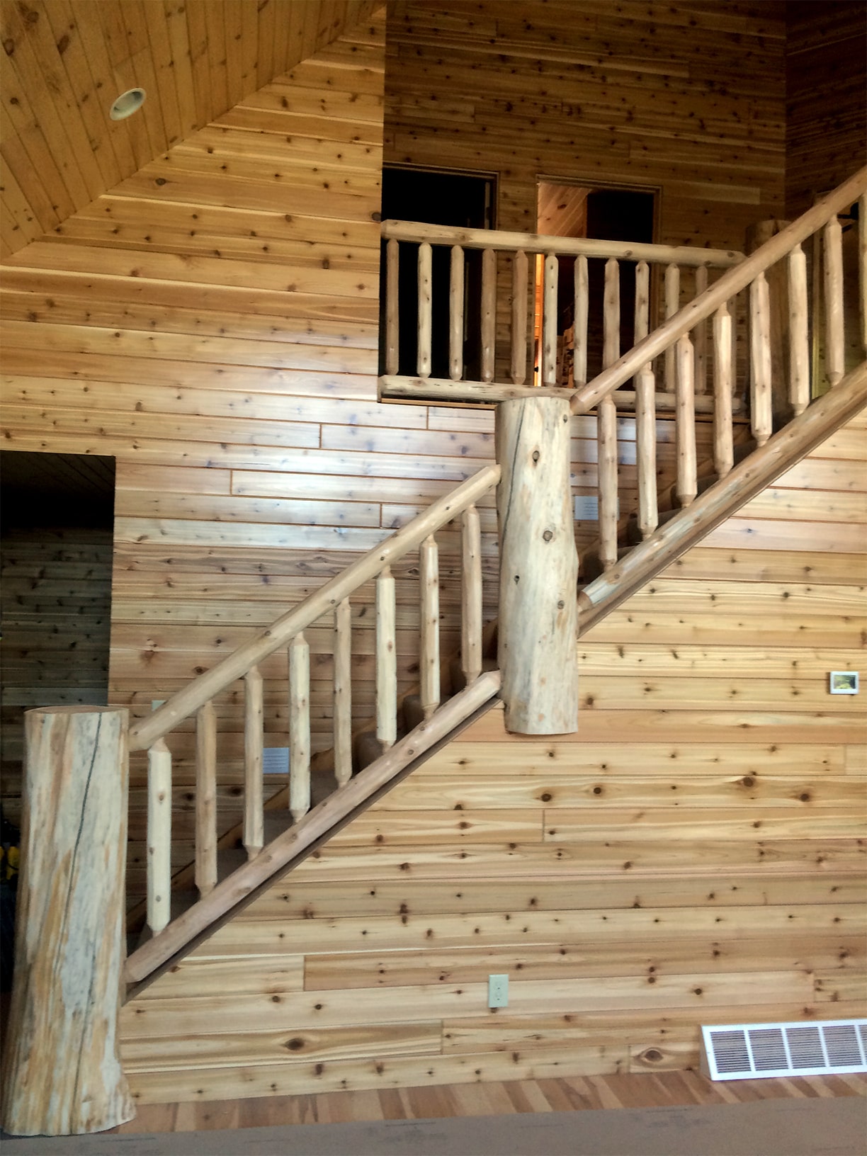hardwood paneling