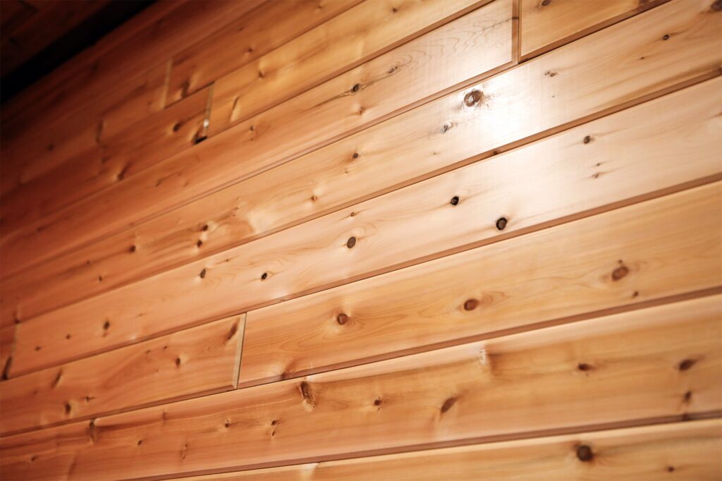 prefinished lumber