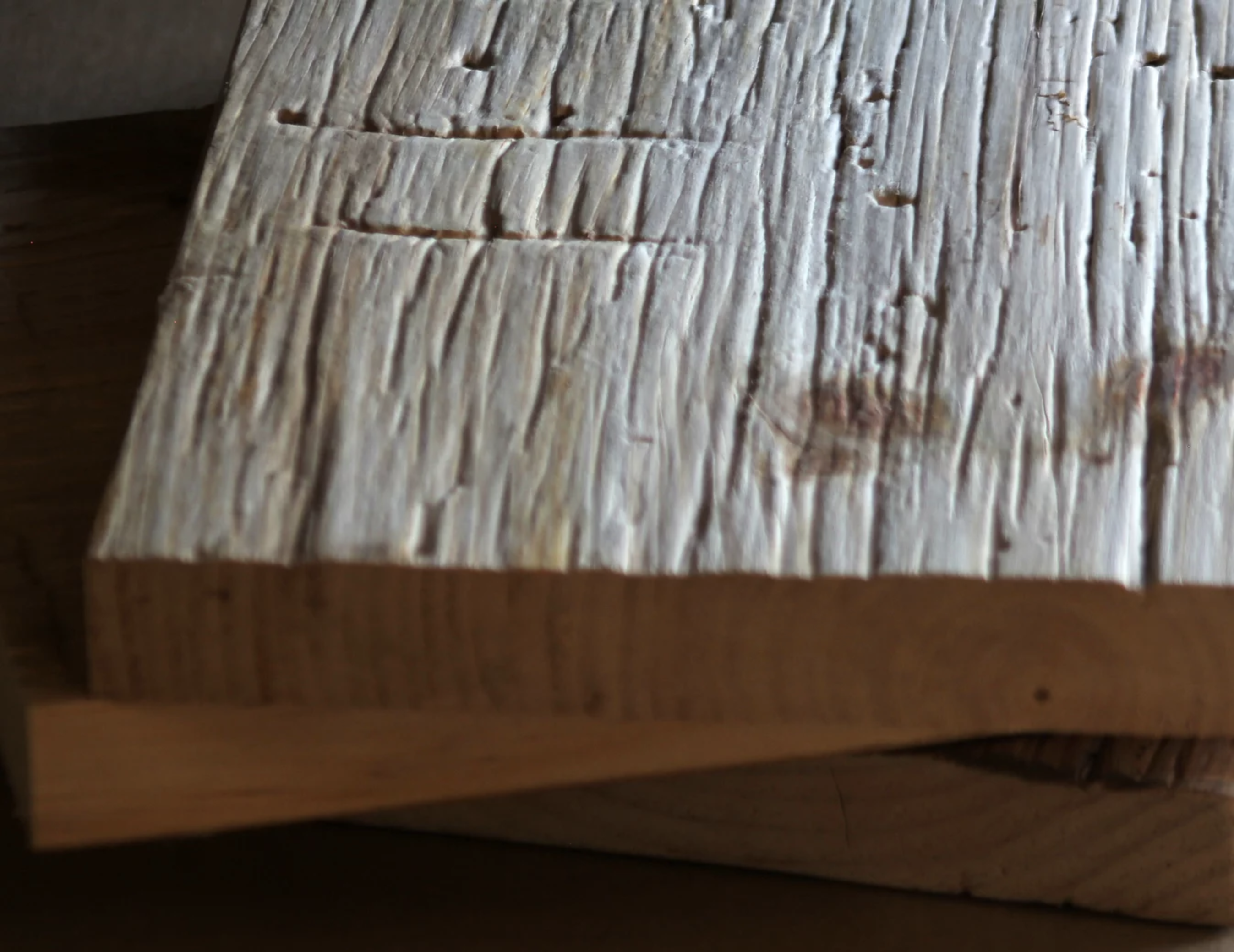 weathered wood siding