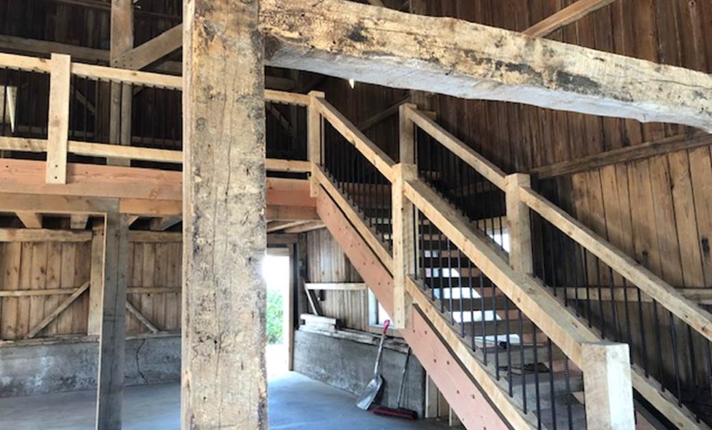 jeff-rouse_circle-sawn-rebar-railing_douglas-fir-beams-1